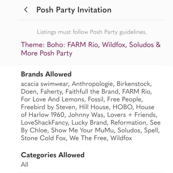 I'm Co-Hosting ๐BOHO Posh Party๐ Wednesday, January 31st at 9am PT | 12pm ET ! - Picture 3 of 3